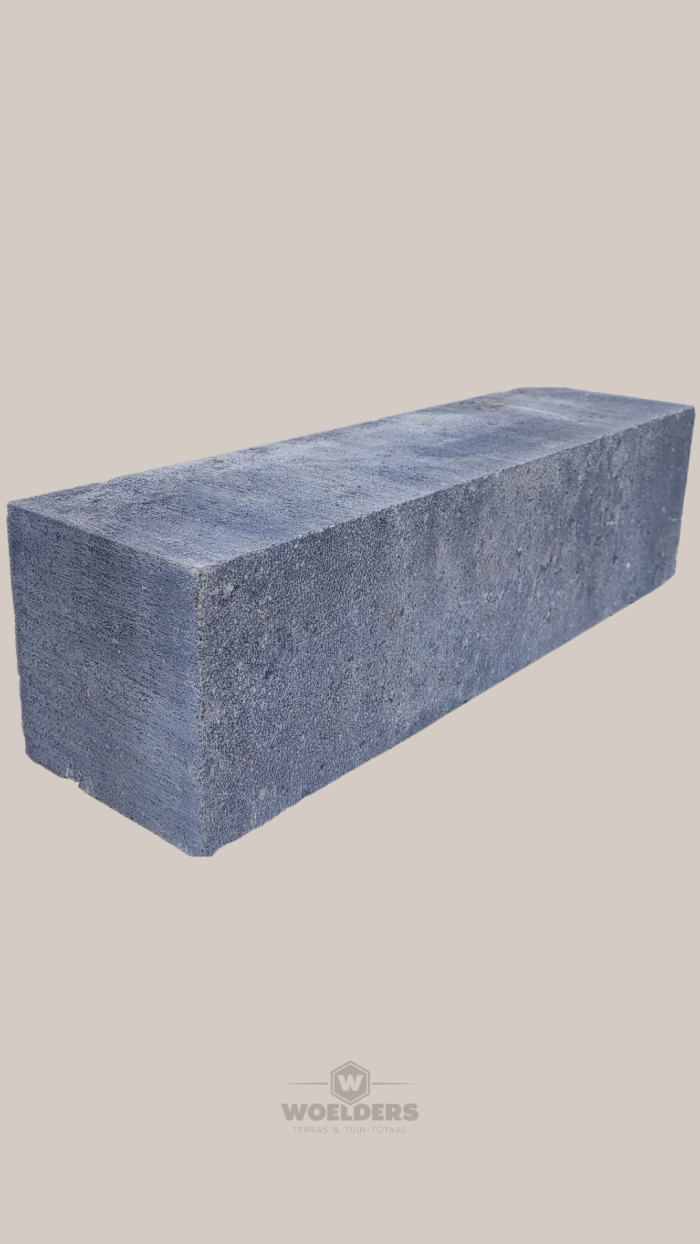 Linea 12,5x12,5x45 cm grijs/zwart