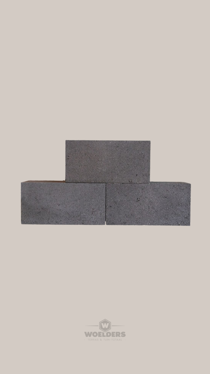 Linea 15x15x30 cm antraciet