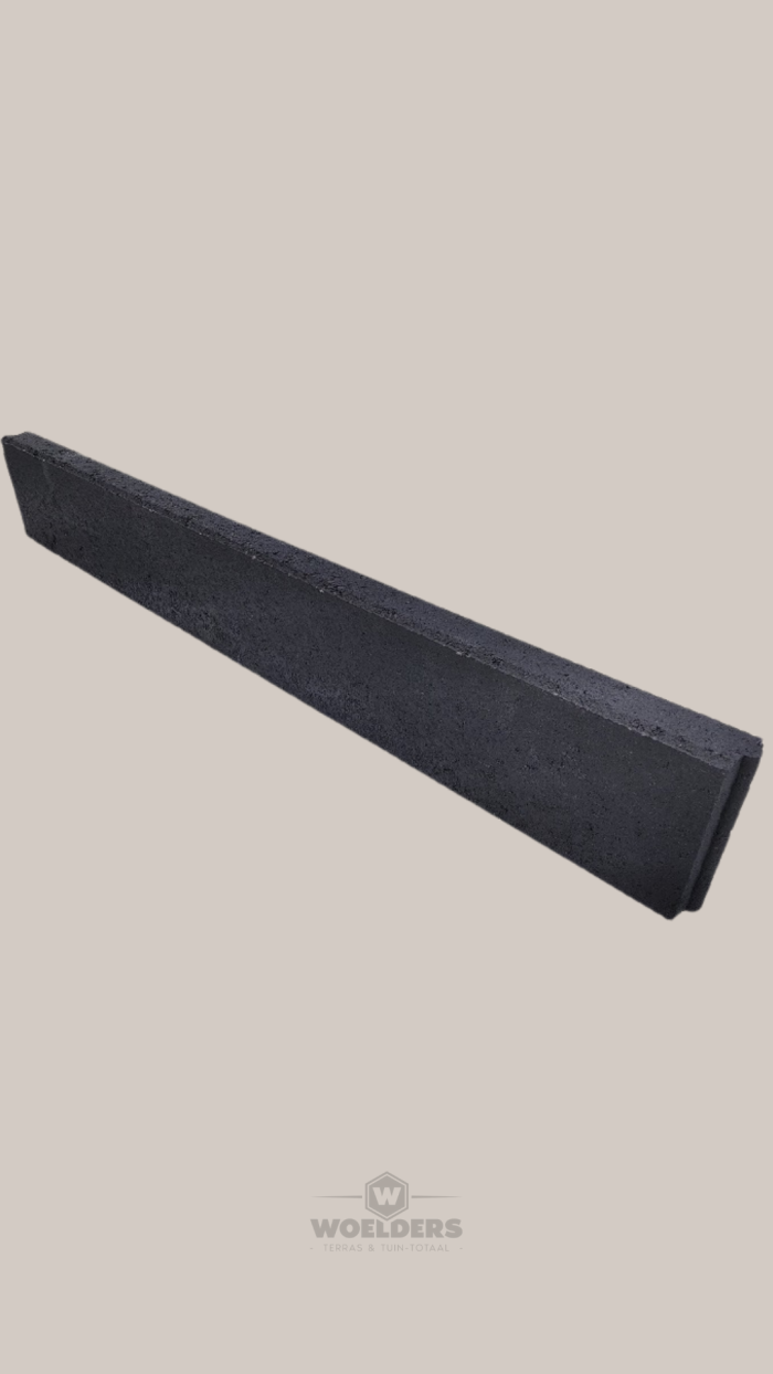 Betonband 6x15x100 antraciet