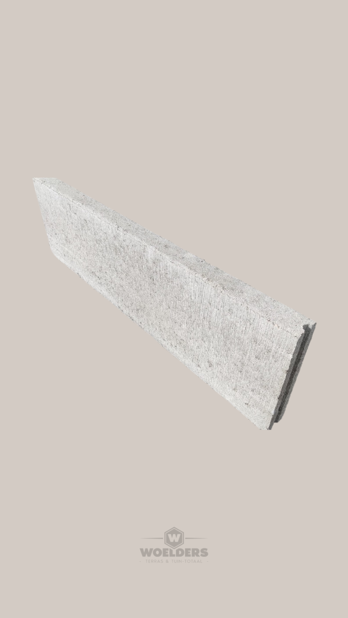 Betonband 6x30x100 grijs