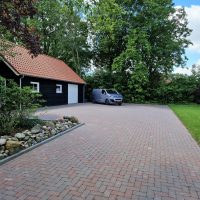 Antieke trommel betonstraatsteen 6 cm groningerbruin - Afbeelding 4