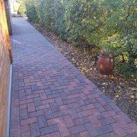 Betonstraatsteen 6 cm rood/zwart komo - Afbeelding 3