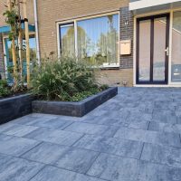 H2O comfort square 60x30x5 cm nero/grey - Afbeelding 4