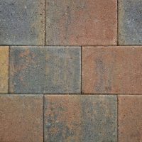 Straksteen 20x30x6 cm oud bruin (vh bruin gv)