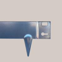 Kantopsluiting Flexibel Verzinkt 24x106cm