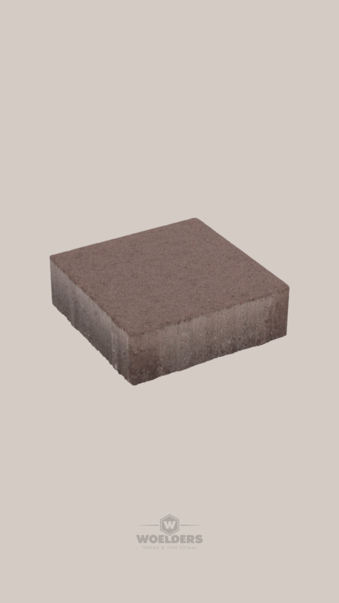 Exclukera 20x20x6cm KOMO Bruin Met Deklaag
