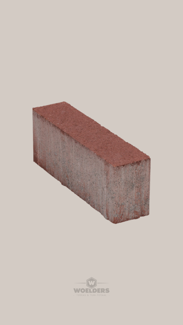 Waalformaat Exclukera 20x5x7cm Rood