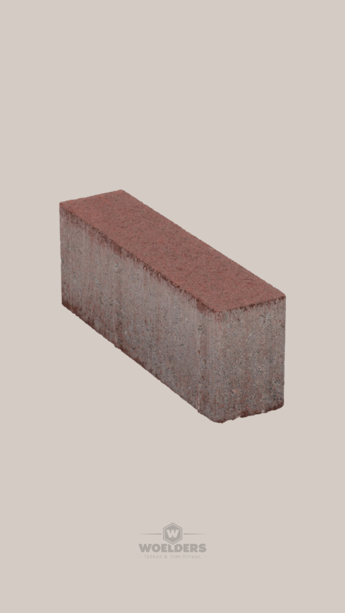 Waalformaat Exclukera 20x5x7cm Rood-Bruin