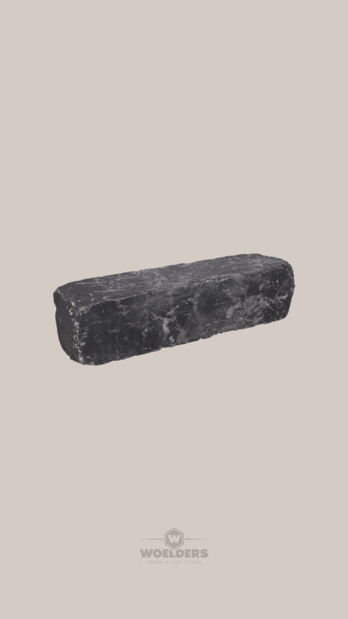 Linia Excellence Getrommeld 15x15x45cm Nero
