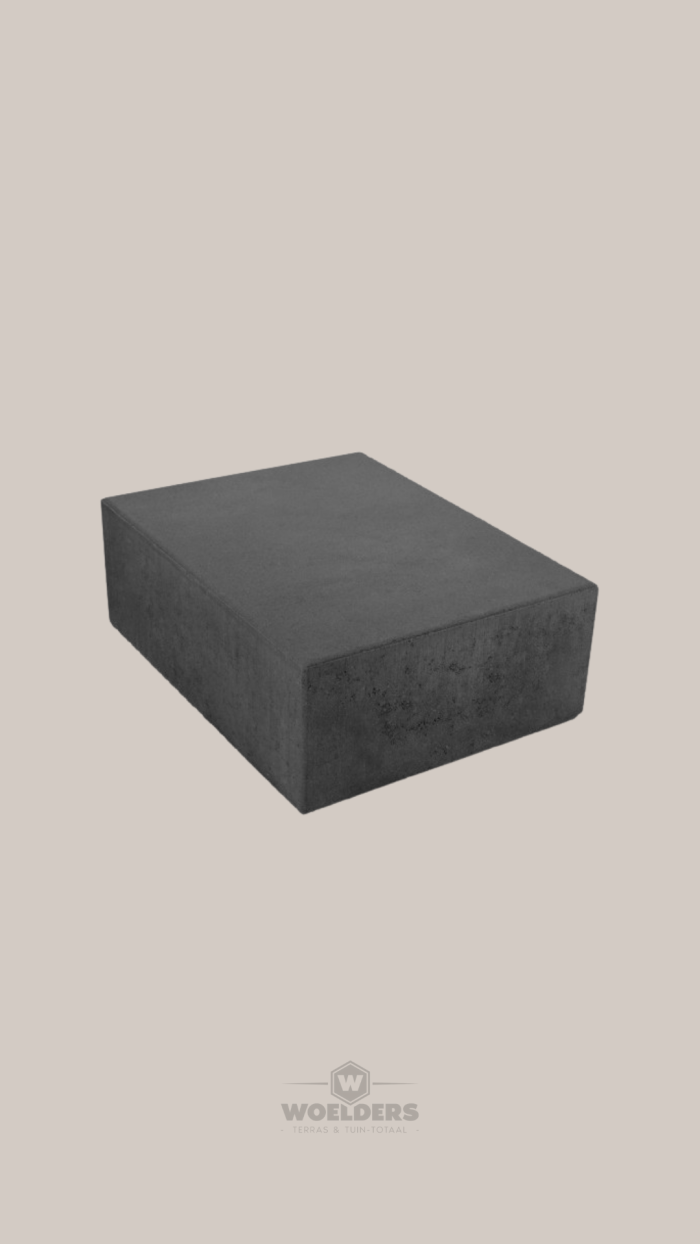 Traptrede 18x40x50cm Antraciet