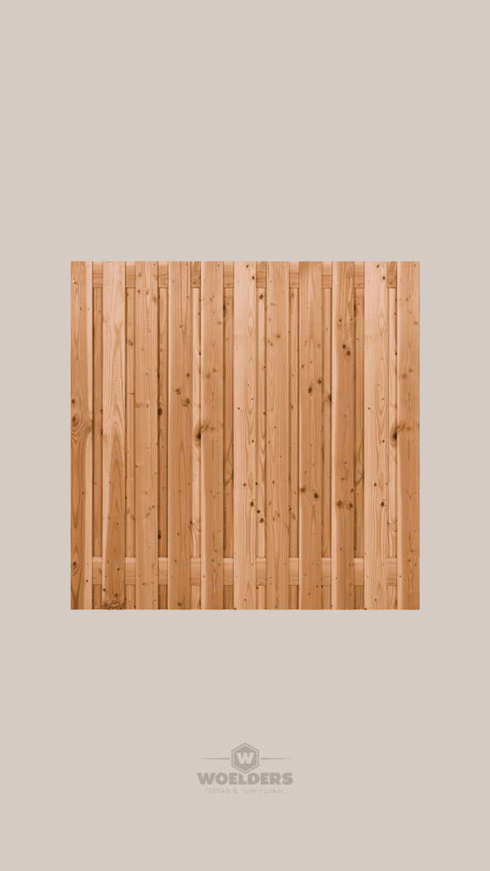 Douglas LOOK scherm 19-Planks Ongeschaafd