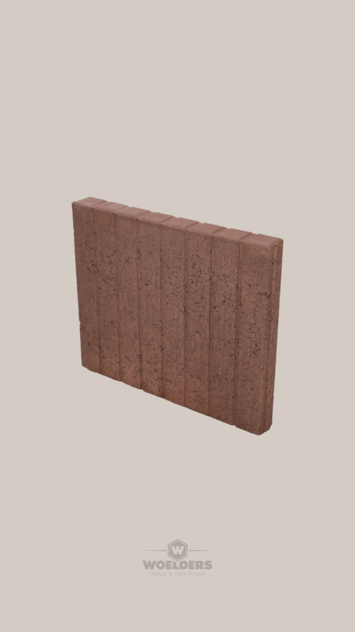 Mini Quadrobandpalissade 6x40x50cm Bruin