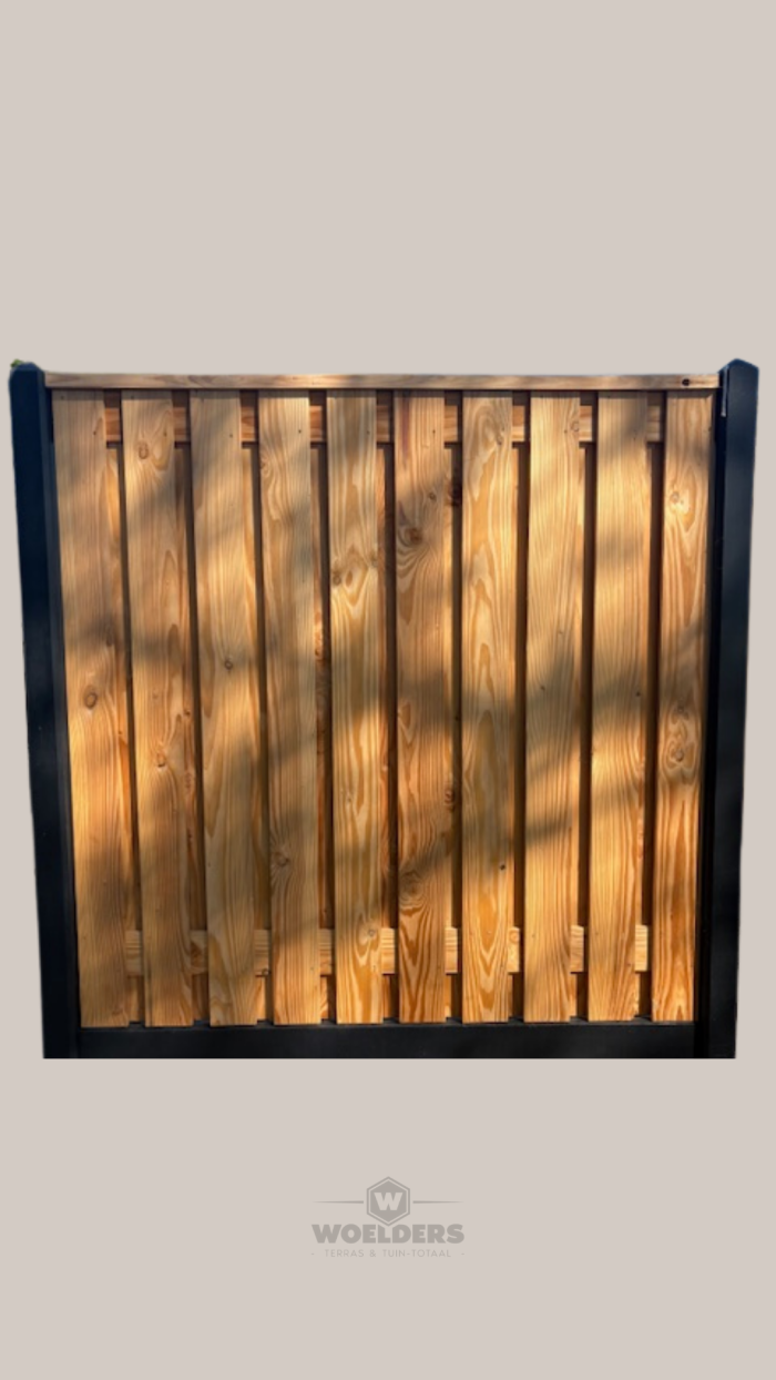 Schuttingpanelen Douglas 21-Planks Geschaafd