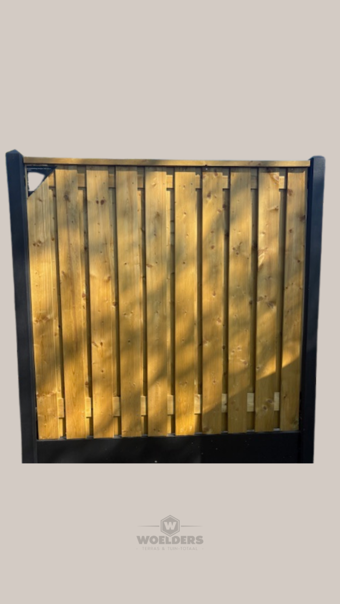 Schuttingpanelen Vuren 21-Planks Geschaafd