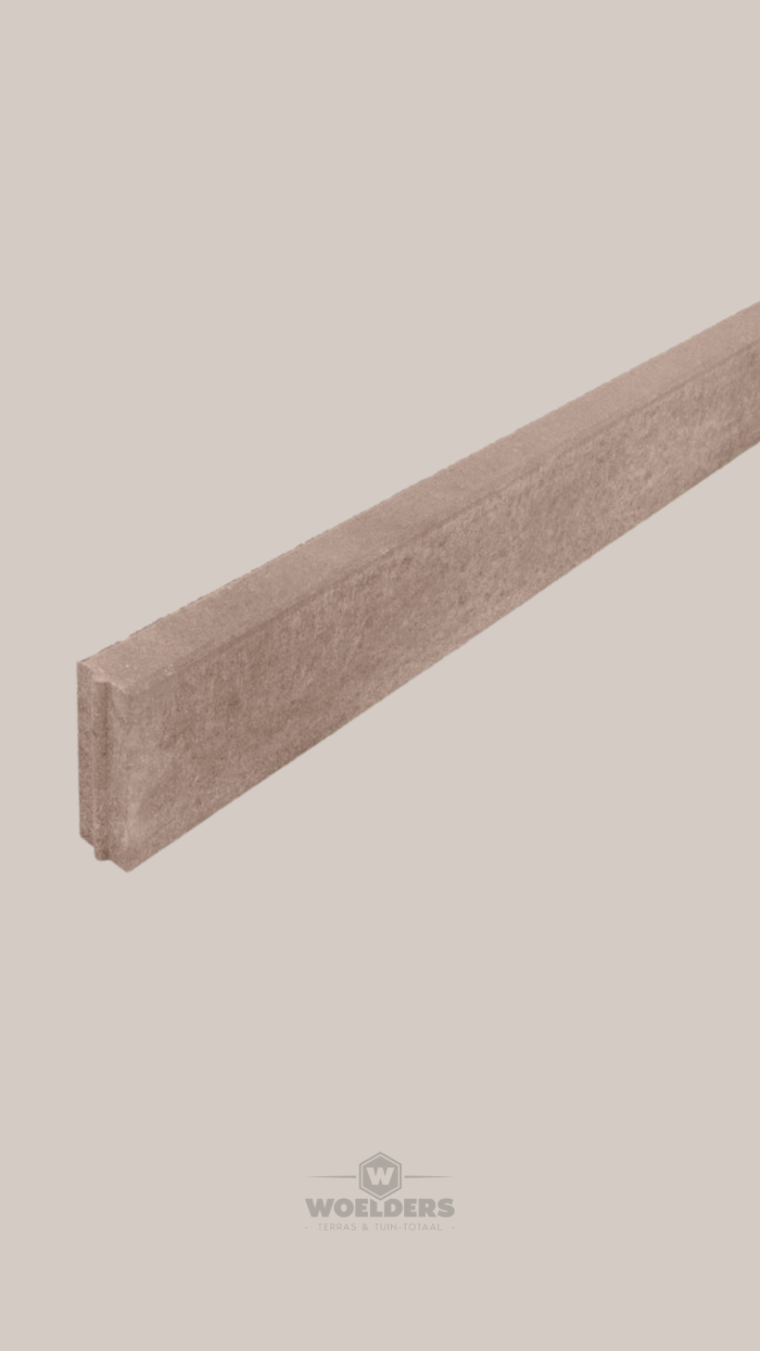 Opsluitband 6x15x100cm  Taupe