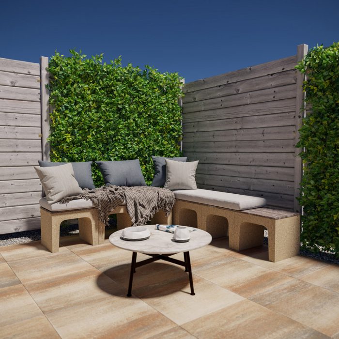 U-element 40x40x50cm Grijs - Afbeelding 3