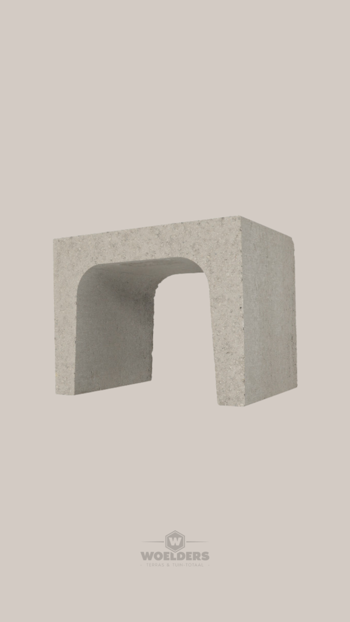 U-element 30x30x40cm Grijs