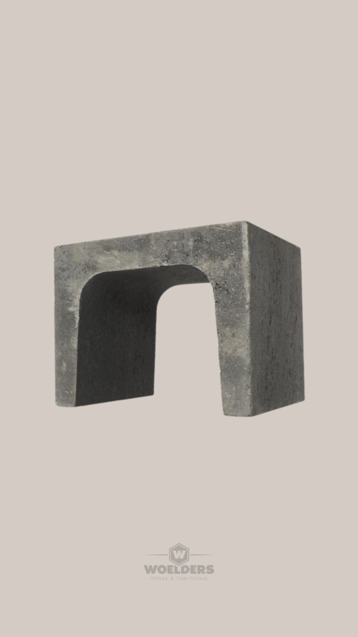 U-element 40x40x50cm Antraciet