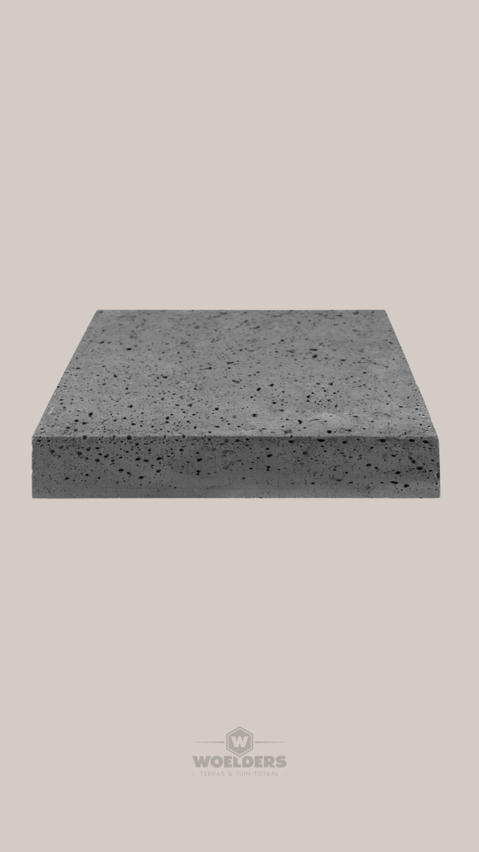 Oud Hollands Tegel 50x50x7cm Antraciet (zonder facet)