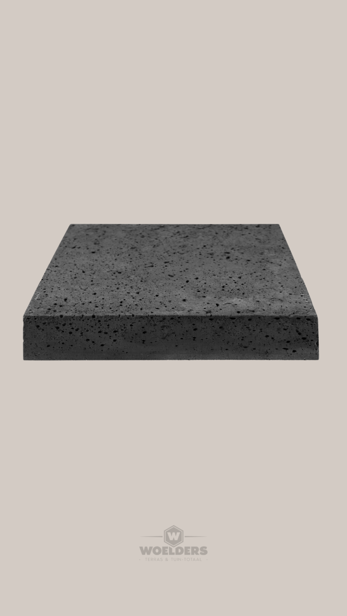 Oud Hollands Tegel 50x50x7cm Carbon (zonder facet)
