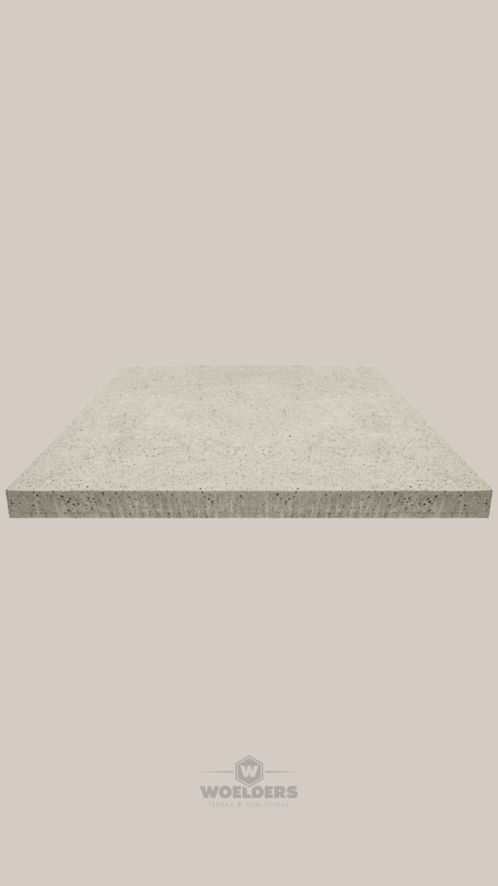 Oud Hollands Tegel 100x100x5cm Crème (zonder facet) Gewapend