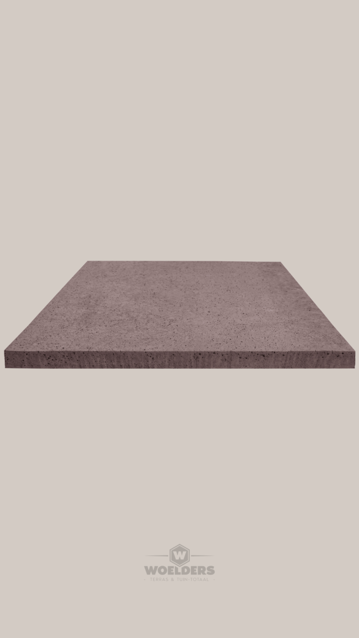 Oud Hollands Tegel 100x100x5cm Taupe (zonder facet) Gewapend