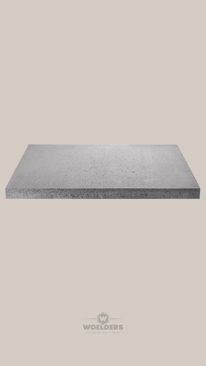 Oud Hollands Tegel 200x100x10cm Grijs (zonder facet) Gewapend