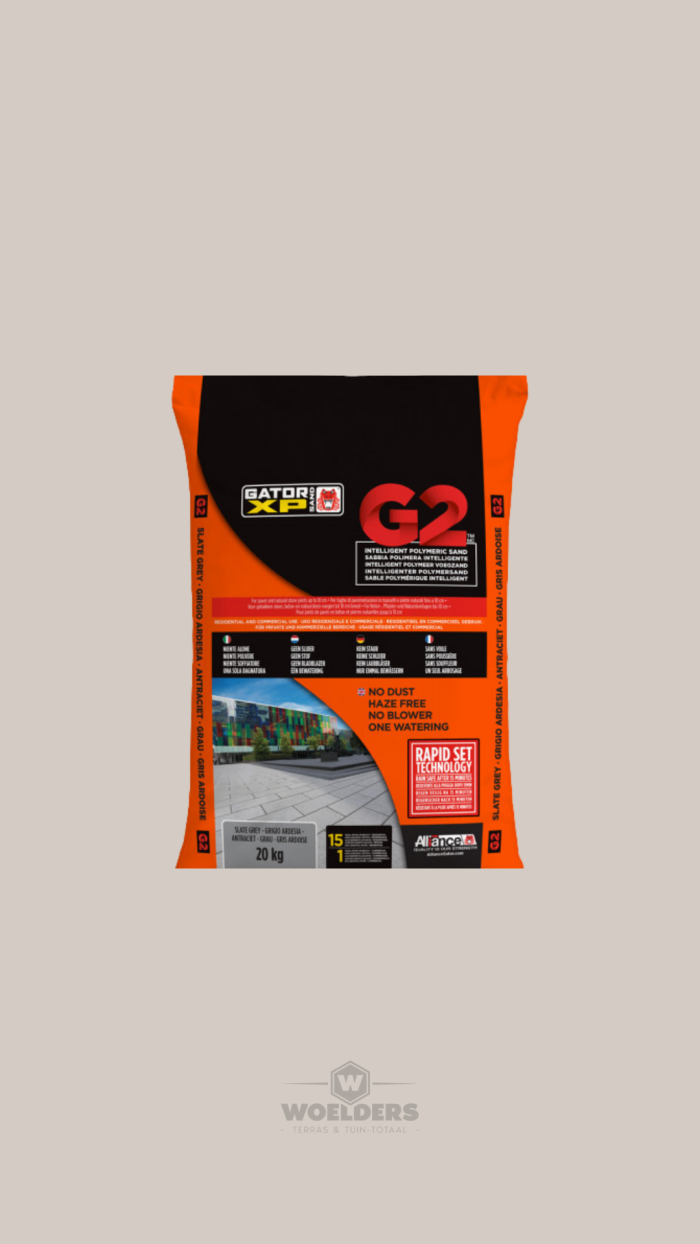 G2 XP Gator Sand Europe Antraciet 20kg