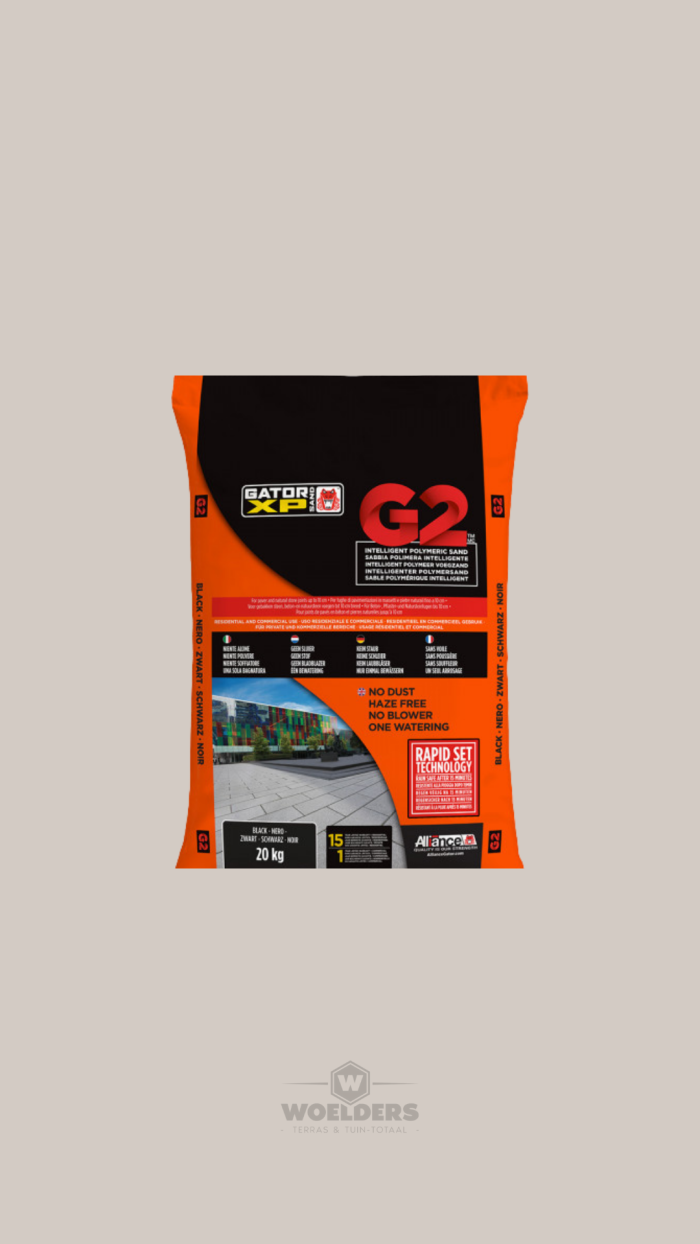 G2 XP Gator Sand Europe Zwart 20kg