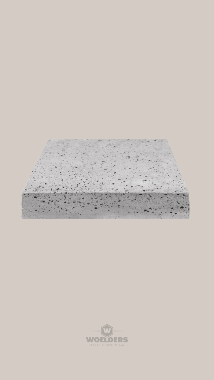 Oud Hollands Tegel 40x40x5cm Grijs (zonder facet)