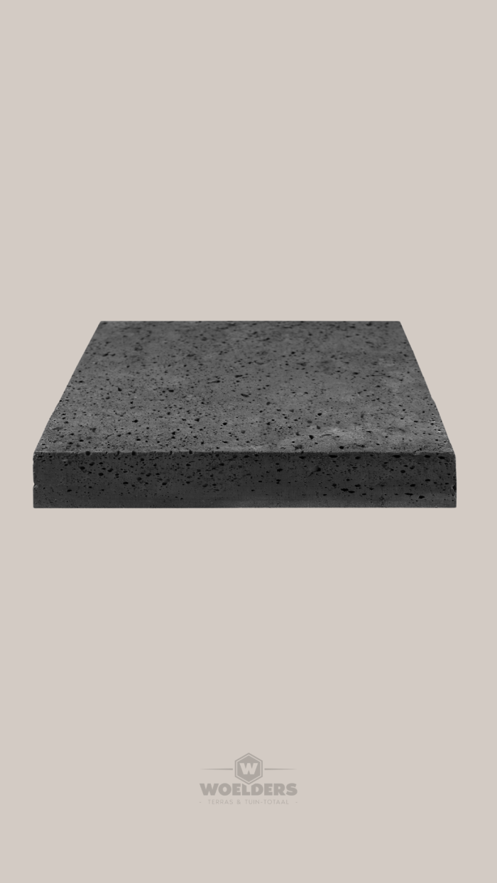 Oud Hollands Tegel 50x50x5cm Carbon (zonder facet)