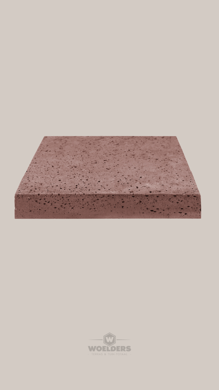 Oud Hollands Tegel 50x50x5cm Roodbruin (zonder facet)