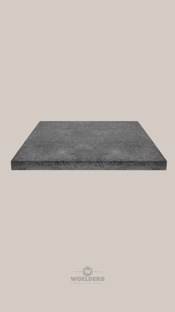Oud Hollands Tegel 60x60x5cm Antraciet (zonder facet)