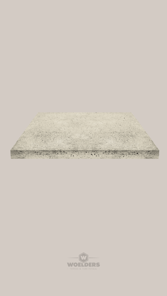Oud Hollands Tegel 60x60x7cm Crème (zonder facet)