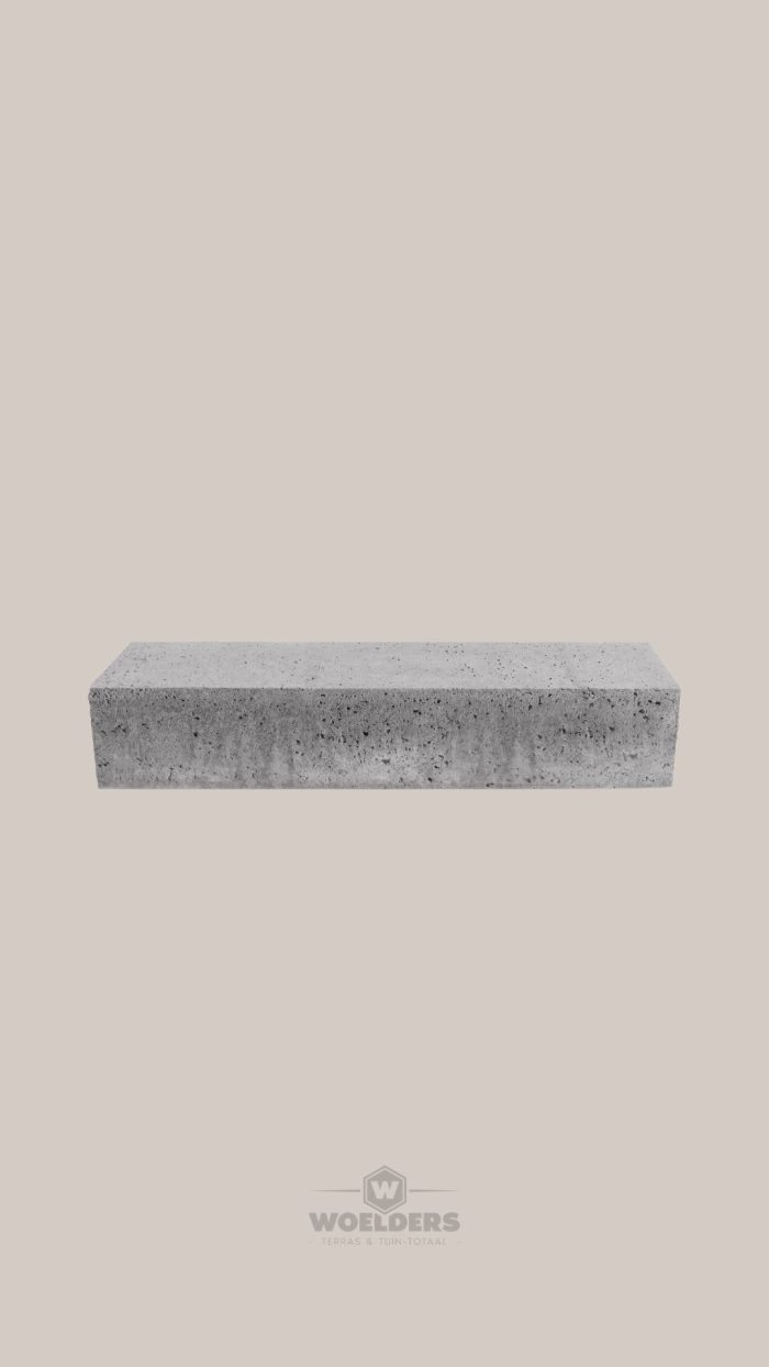 Stapelelement 75x15x15cm Grijs
