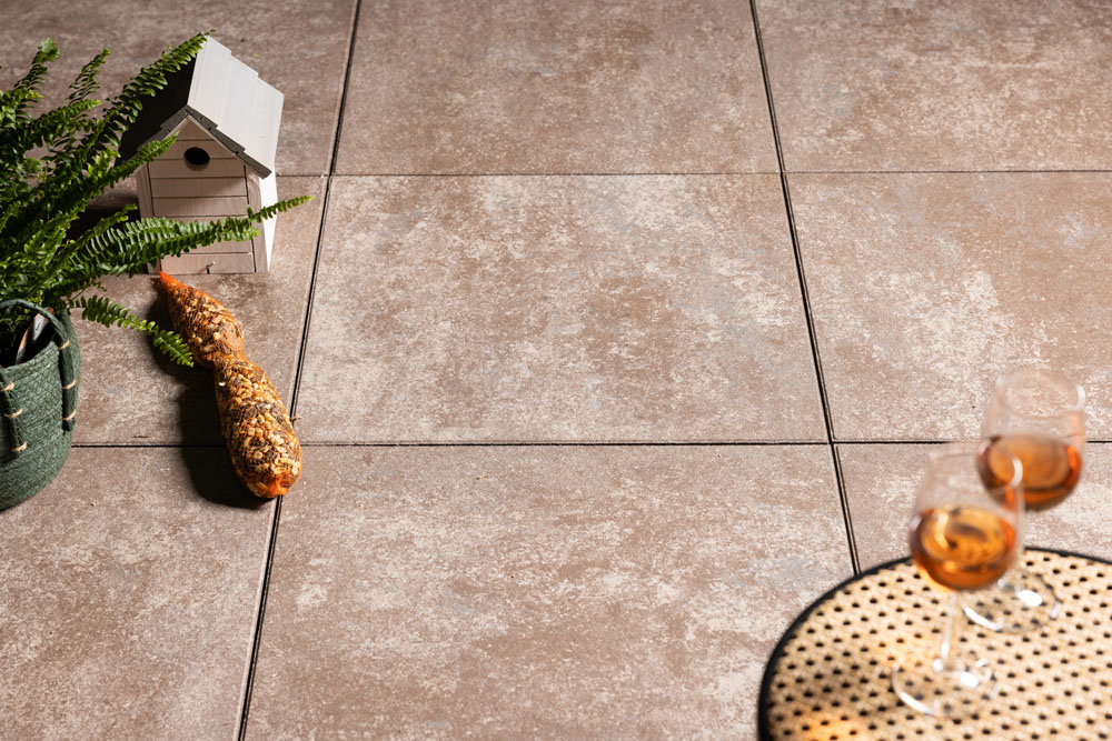 Trippel T 60x60x4cm Bruin Nuance - Afbeelding 2