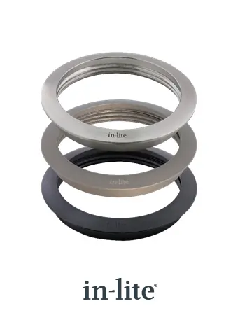 In-Lite RING 68 grondspot accessoire Black voor BOX1-PLATE 1 - Afbeelding 3