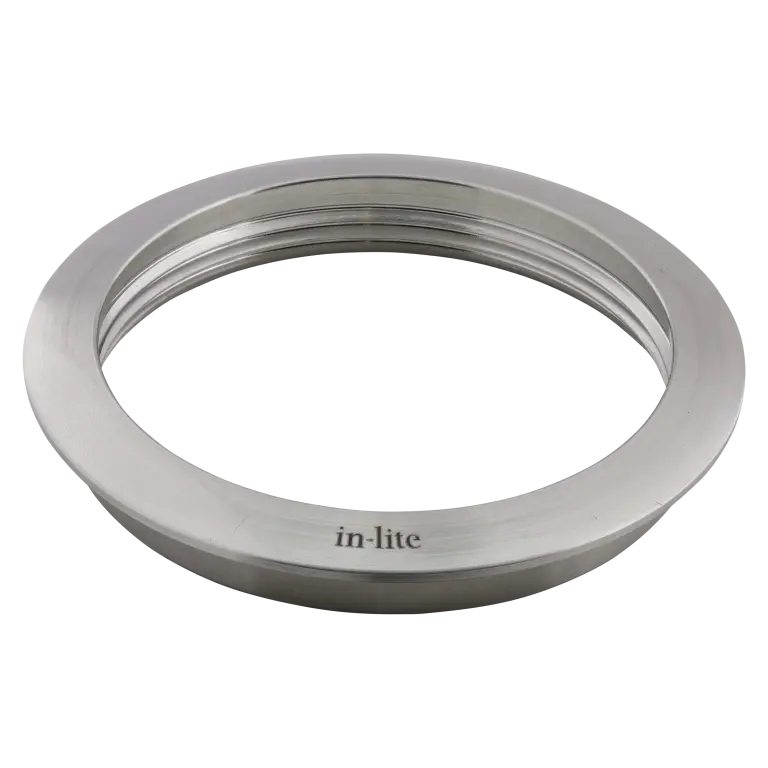 In-Lite RING 68 grondspot accessoire RVS voor BOX 1-PLATE 1 - Afbeelding 2