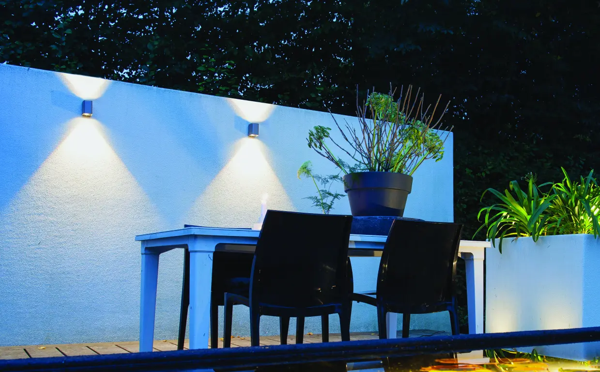 In-Lite Ace Up-Down Wall 12V - Rosé Silver - Afbeelding 2